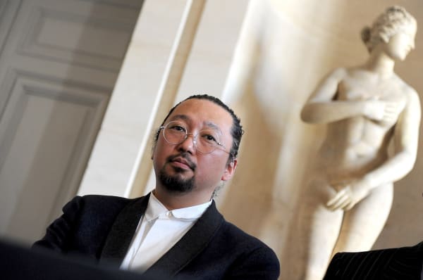 Takashi Murakami, Versailles 2010. by Nikeush licensed under CC BY-SA 4.0.