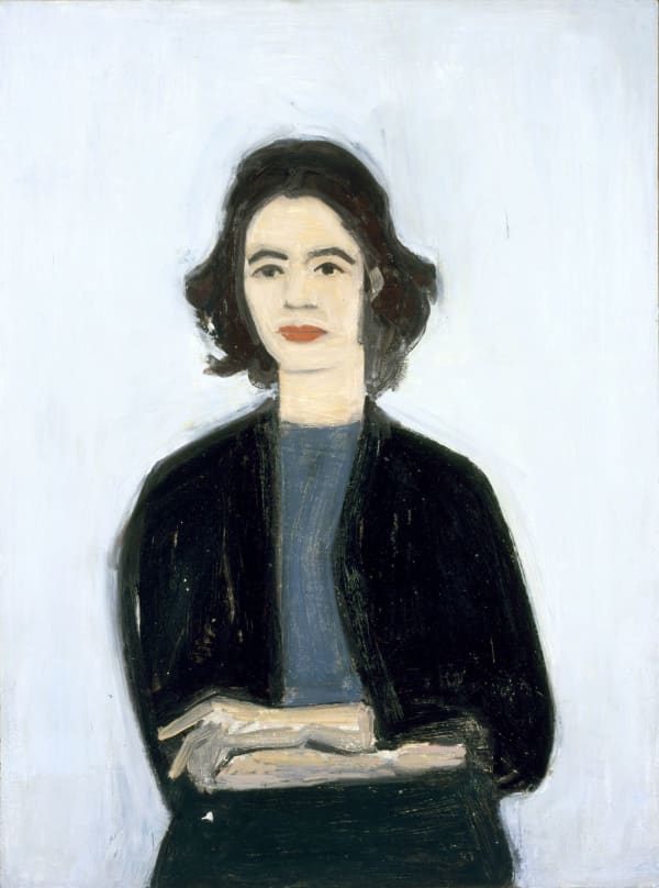 Alex Katz Ada in Black Sweater, 1957