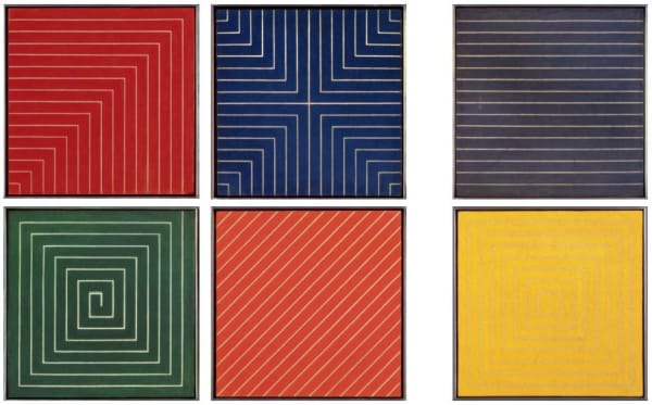 Frank Stella The Benjamin Moore paintings, 1961