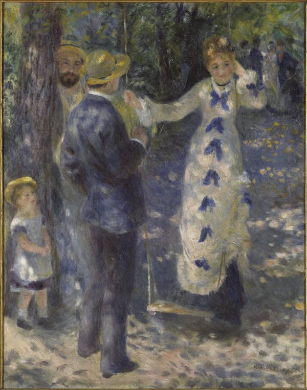Pierre-Auguste Renoir La Balançoire (The Swing), 1876 Musée d’Orsay, Paris
