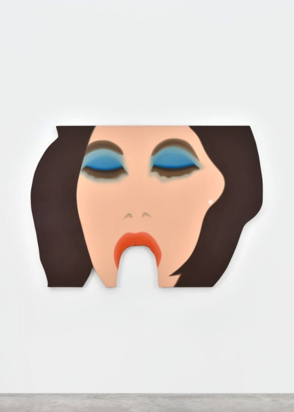 Tom Wesselman Girl Eating a Banana, 1967-1968 Oil on canvas 51 1/2 x 75 inches Almine Rech Gallery