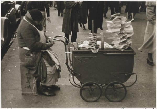 Reginald Marsh Untitled–Pretzel Vendor, from the portfolio Photographs of New York, ca. 1938-1945 Smithsonian American Art Museum