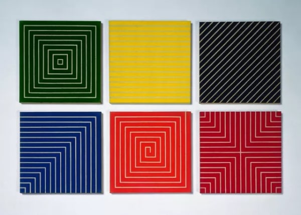 Frank Stella Miniature Benjamin Moore Series, 1962