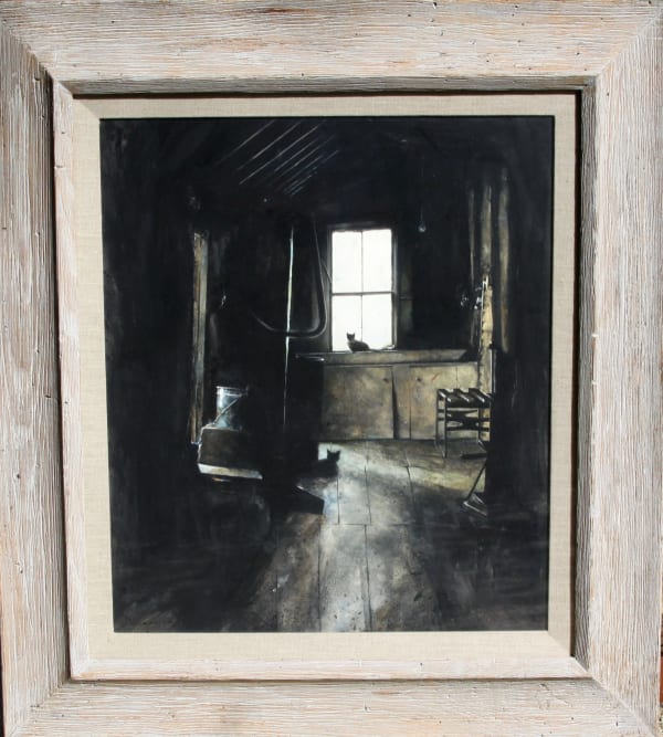Stephen Scott Young The Pantry Watercolor on paper, 27 x 22 1/2 inches Signed: SS Young (l.l.) For sale at Surovek Gallery