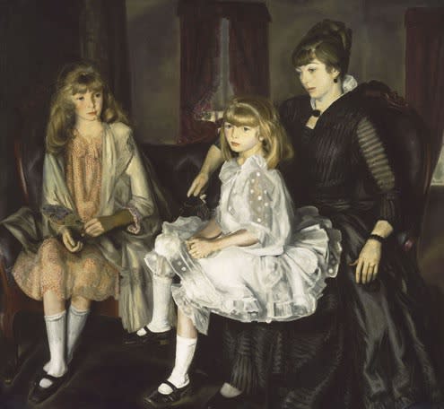 George Bellows Emma and Her Children, 1923 Museum of Fine Arts, Boston