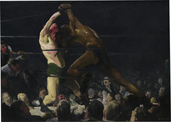 George Bellows Both Members of This Club, 1909