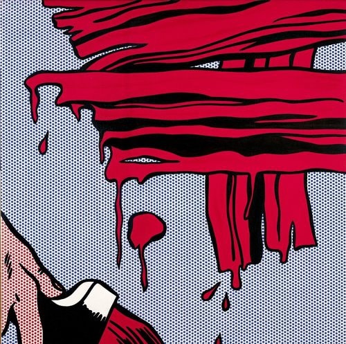 Roy Lichtenstein Brushstrokes, 1965