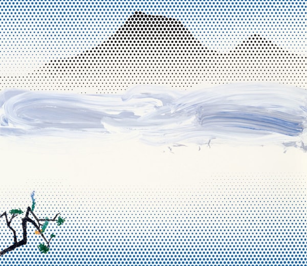 Roy Lichtenstein Landscape in Fog, 1996