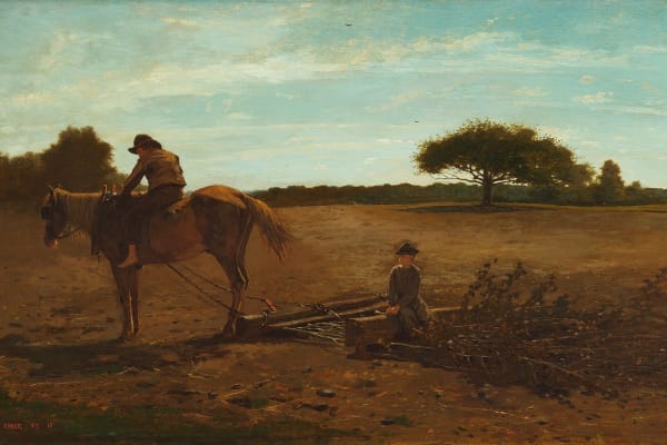 Winslow Homer The Brush Harrow, 1865