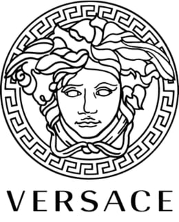 The Versace logo was the head of the Greek mythological figure, Medusa.