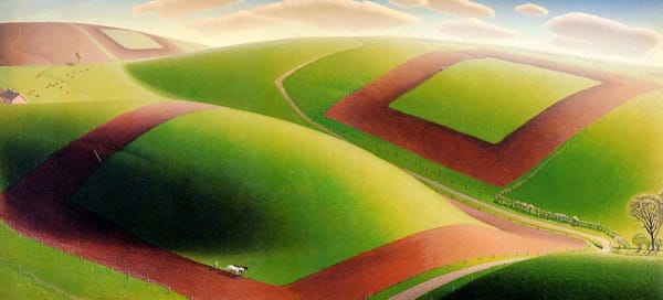 Grant Wood Spring Turning, 1936