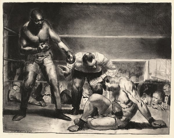 George Bellows Great White Hope, 1921