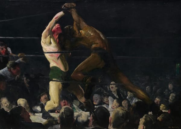 George Bellows Both Members of This Club, 1909 oil on canvas Chester Dale Collection