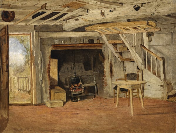 Study of a Cottage Interior