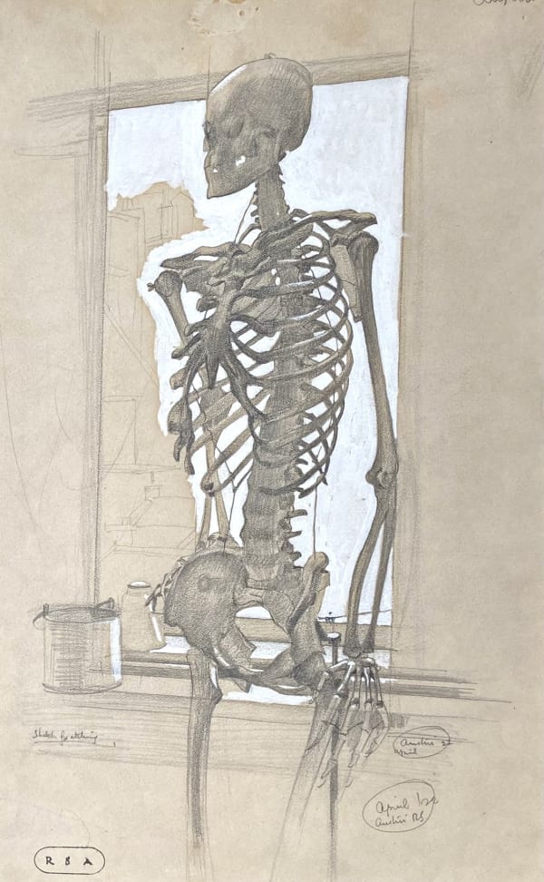 Pensive Skeleton