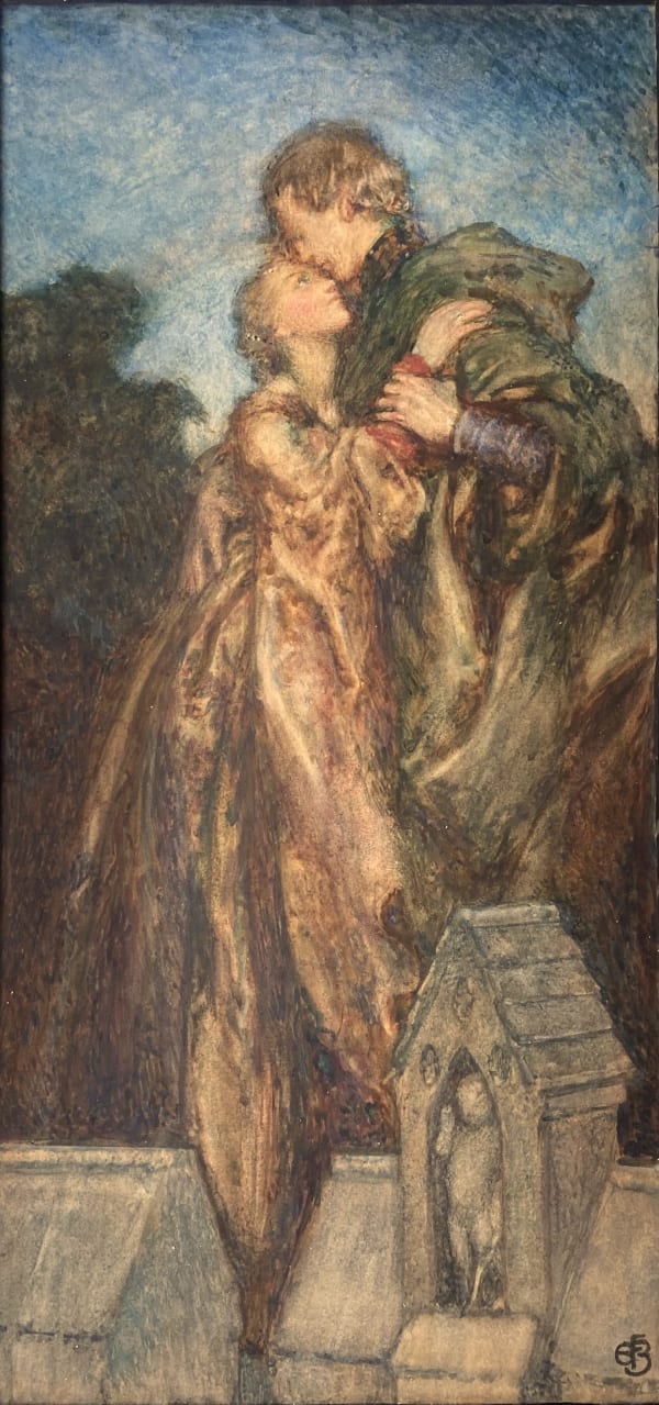 Eleanor Fortescue-Brickdale (1871-1945) The Trysting Place