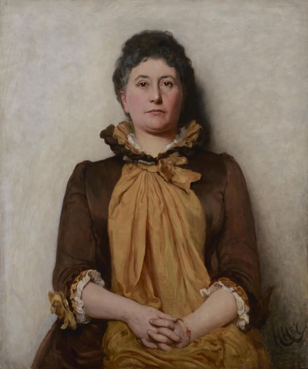 Sir Hubert von Herkomer (1849-1914) Josephine Dockar-Drysdale