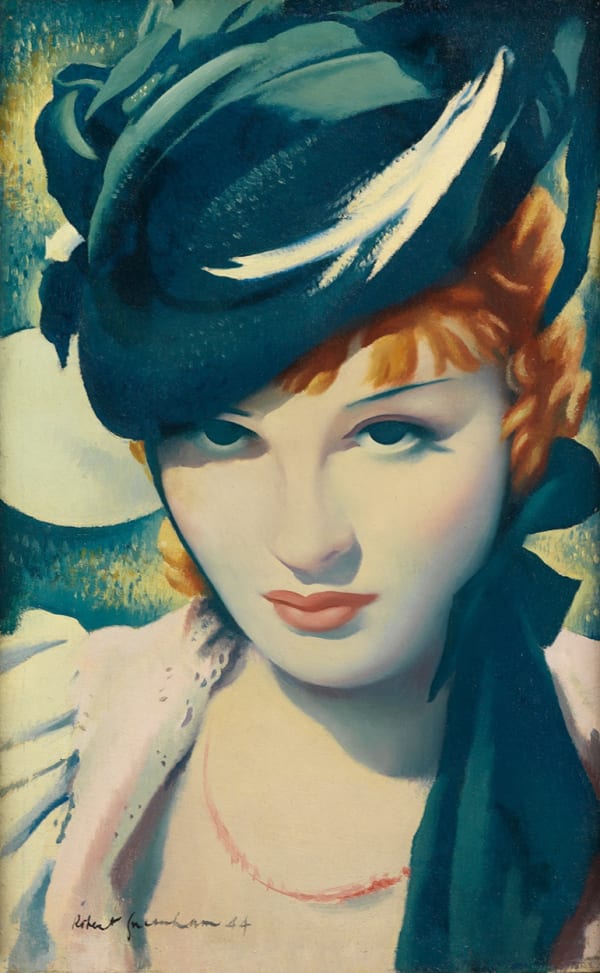 Robert Duckworth Greenham (1906-1975) The Green Hat