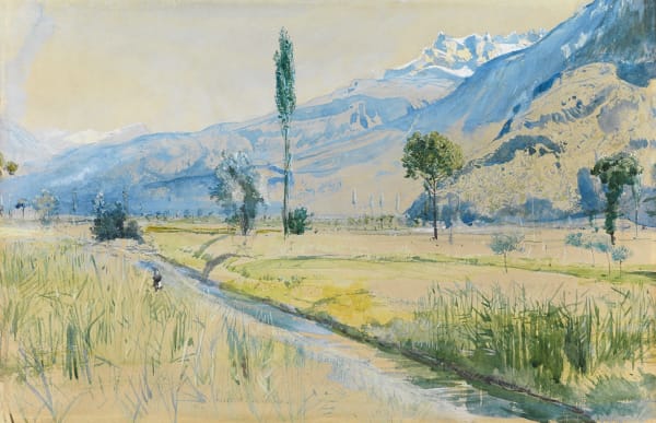 JOHN WILLIAM INCHBOLD (1830-1888) Vouvri, Switzerland