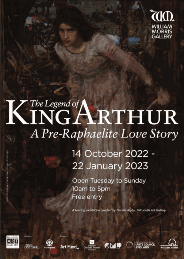 We've lent to the William Morris Gallery's Legend of King Arthur exhibition