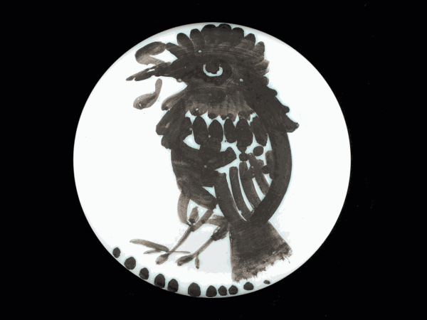 Pablo Picasso - "Oiseau au Ver" en collaboration avec Madoura, 1952