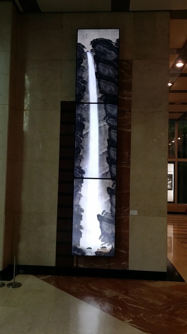 한미사진미술관 로비 설치