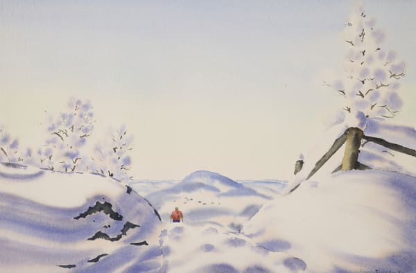 Rafal Malczewski - Mount Assiniboine, c 1943