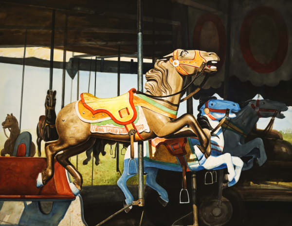 Ken Danby - Carousel, 1975