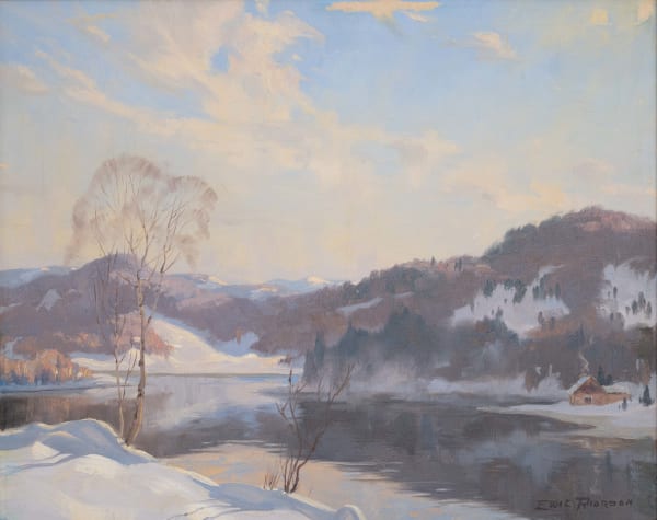 Eric Riordon - Laurentians, Forest in Winter, c 1938