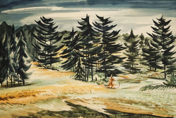 Carl Schaefer - Storm Approaching, 1972