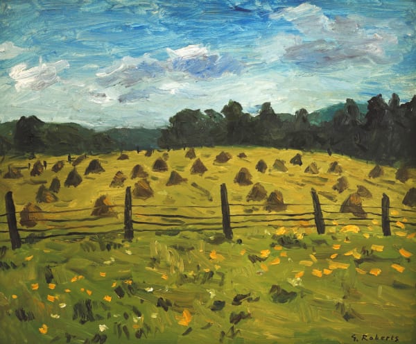 Goodridge Roberts - Hillside in Winter, c 1960