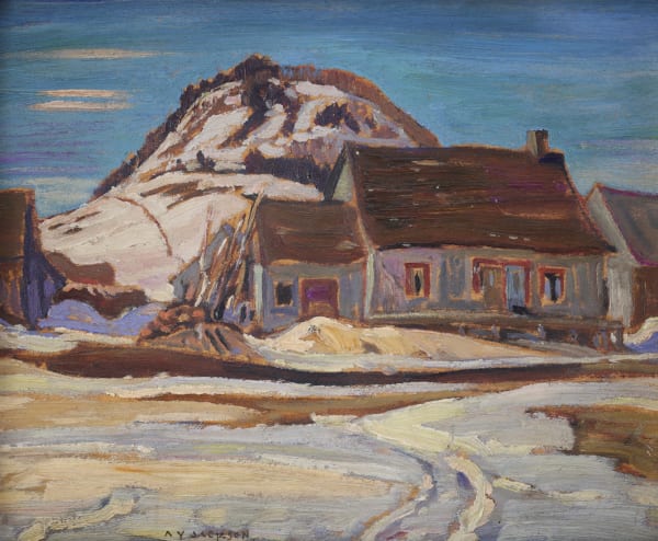 A.Y. Jackson - Laurentian Winter, c 1930