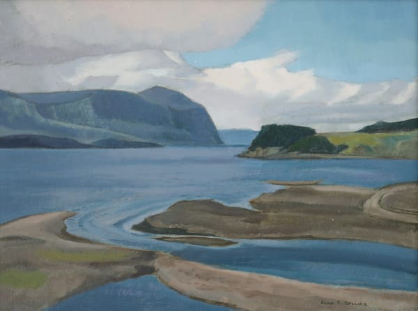 Alan Collier - Bay of Islands from McIvers, NL, 1989