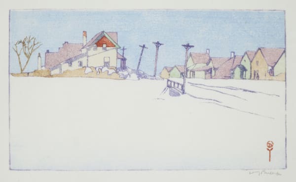 Walter Joseph Phillips - Falling Leaves (Lake of the Woods)