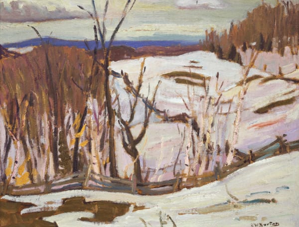 Ralph Burton - Red Sleigh, Winter, 1939