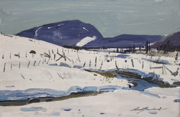 Lorne Bouchard - Sketch Near Oka, c 1962