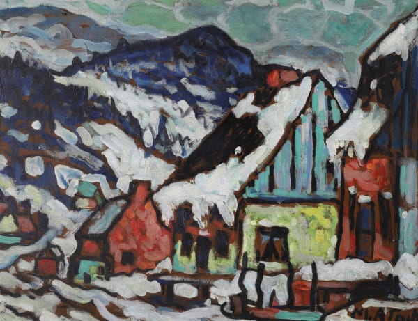 Marc Aurèle Fortin - House in Saint Rose, c 1935