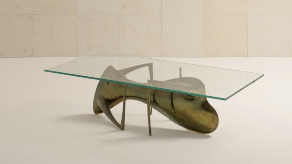 Philippe Hiquily, "Femme Cubiste" coffee table, 1977