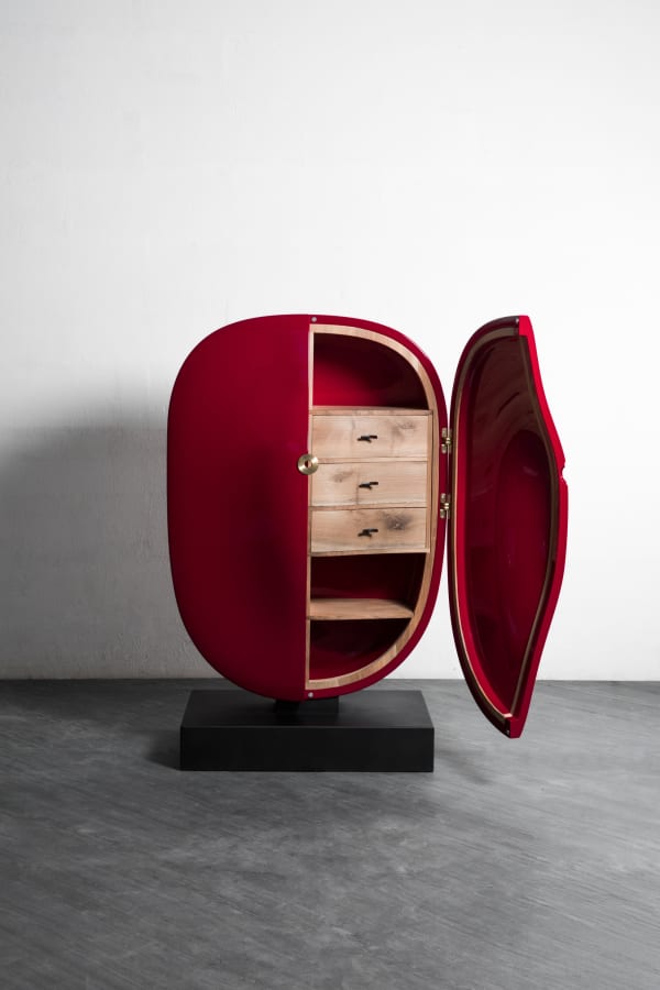 François Cante-Pacos, "Carapace" cabinet, c. 1970