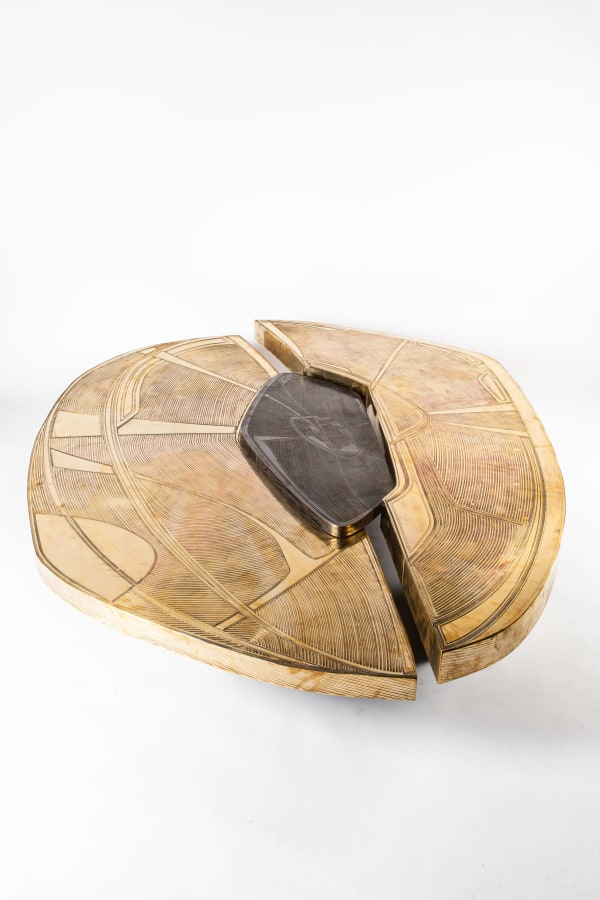 Emmanuel Jonckers, "Gaia" coffee table, 2024