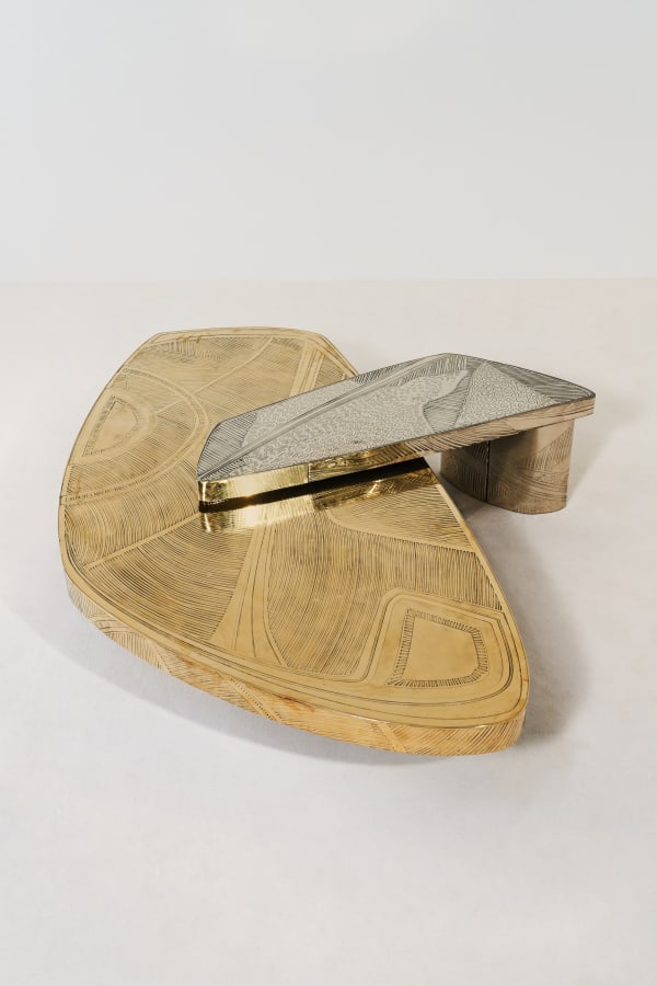 Emmanuel Jonckers, "Mareva" coffee table, 2021