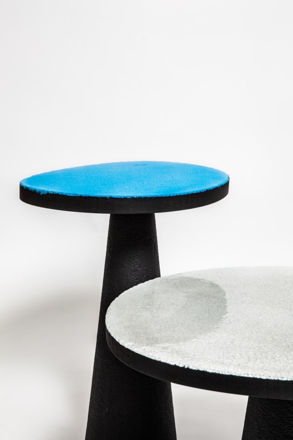 Emmanuel Babled, "Etnastone" side tables, Contemporary Creation