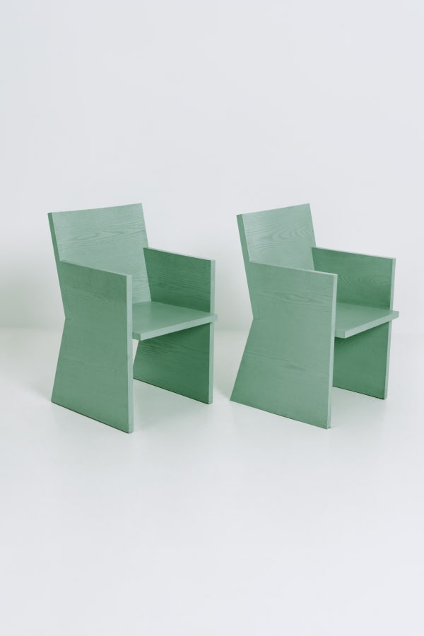 Ettore Sottsass, "In Praise of Epicurus" armchair, 1987