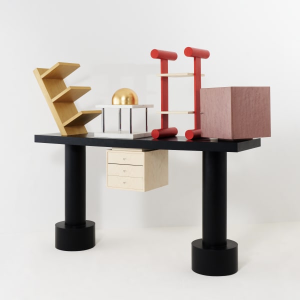 Ettore Sottsass, "Acropoli" console, 1988