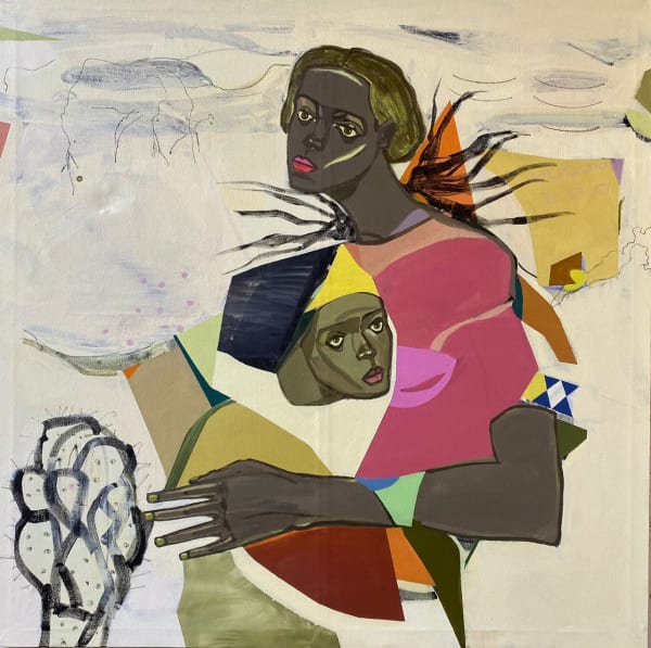 In the Center of Fantasy A Group Exhibition featuring Chidube Emmanuel, Ganiu Ismail, Natnael Ashebir, Blossom Oyeyipo and Onakoya Afeez.