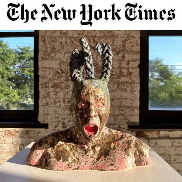 Whit Harris for NADA Foreland in the New York Times