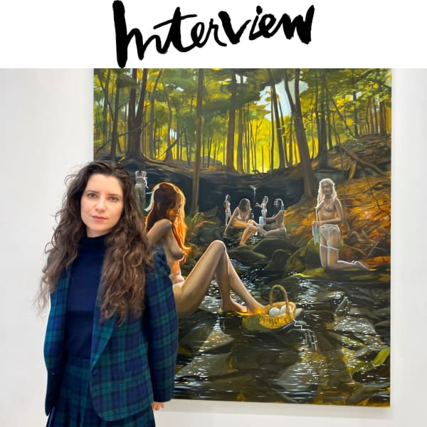 Emily Coan in Interview Magazine