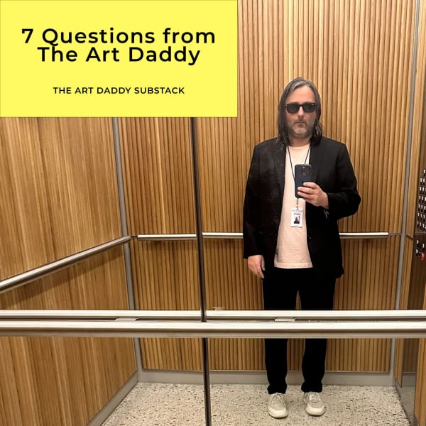 Robert Dimin talked to The Art Daddy