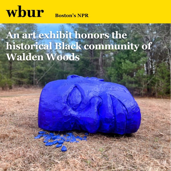 An art exhibit honors the historical Black community of Walden Woods