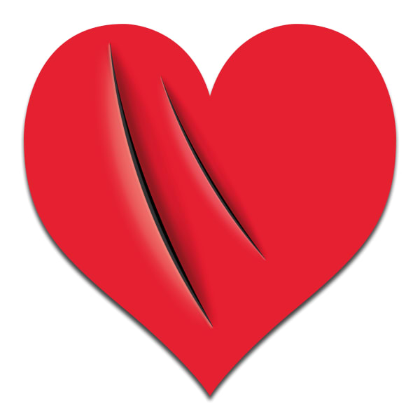 Homage to Lucio Fontana l, 2018